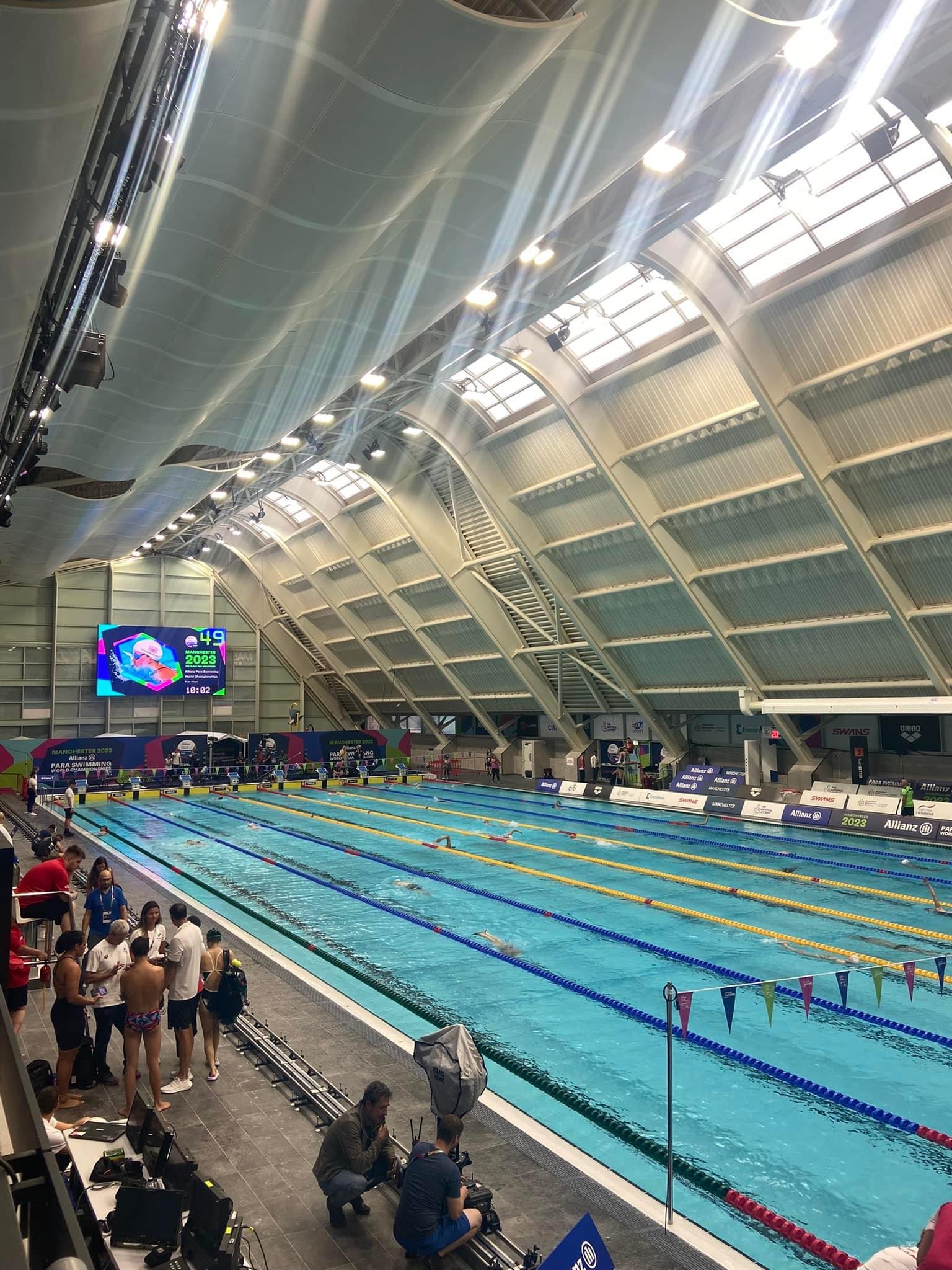O «Ηρόδικος» στο Παγκόσμιο Πρωτάθλημα Παρά Κολύμβησης Manchester 2023