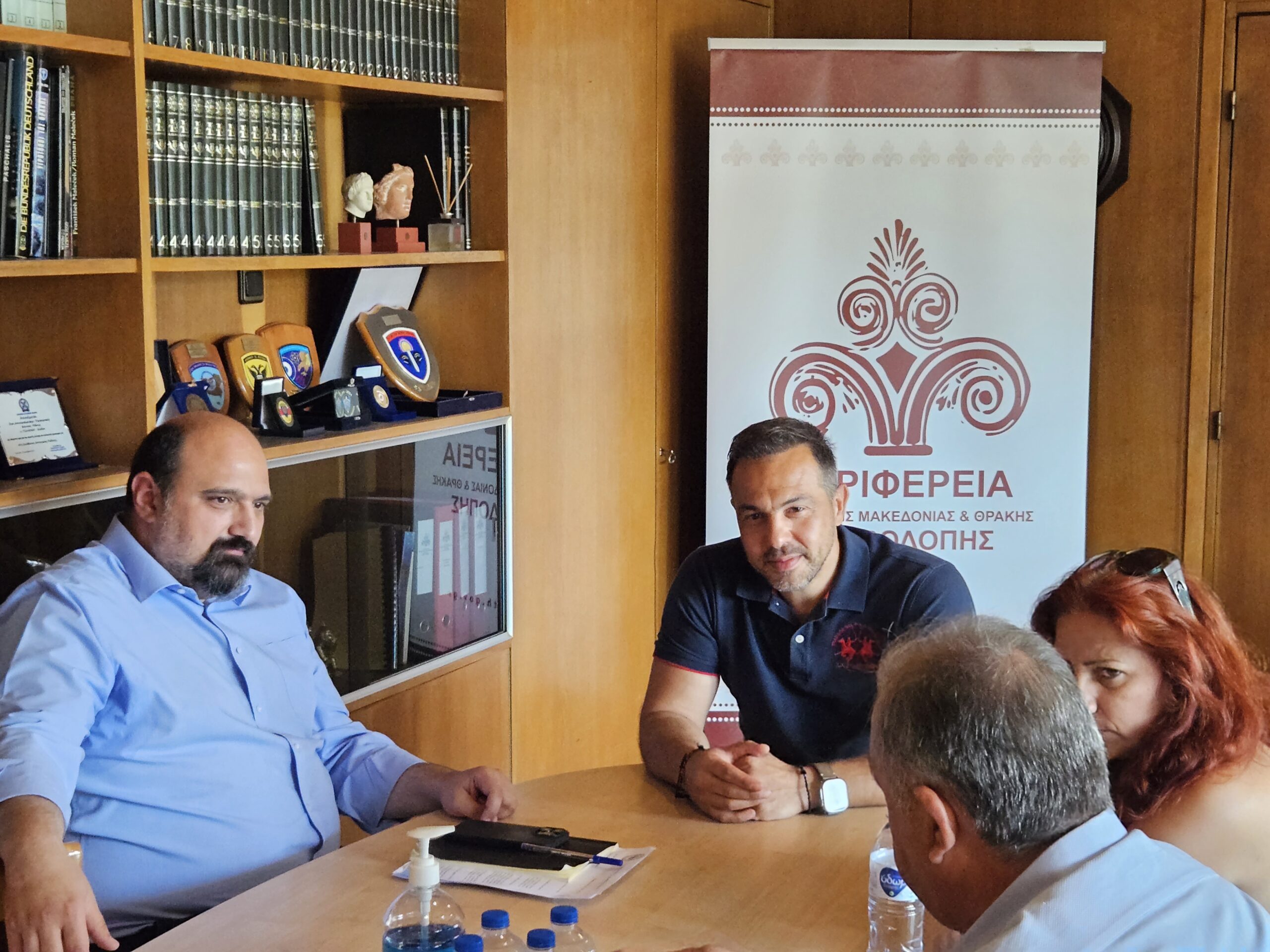 Συνάντηση Αντιπεριφερειάρχη ΠΕ Ροδόπης με τον Υφυπουργό Κλιματικής Κρίσης και Πολιτικής Προστασίας για την επίσπευση των διαδικασιών αποκατάστασης των πληγέντων Συνάντηση Αντιπεριφερειάρχη ΠΕ Ροδόπης με τον Υφυπουργό Κλιματικής Κρίσης και Πολιτικής Προστασίας για την επίσπευση των διαδικασιών αποκατάστασης των πληγέντων
