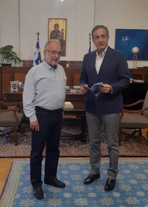 Ο Ντίνος Χαριτόπουλος συναντήθηκε με τον Υφυπουργό Μακεδονίας – Θράκης Ο Ντίνος Χαριτόπουλος συναντήθηκε με τον Υφυπουργό Μακεδονίας – Θράκης