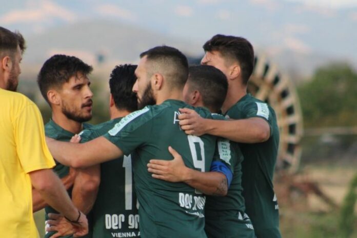Φιλικό ξεμούδιασμα με πεντάρα του Πανθρακικού επί του Παύλου Μελά Κουτσού Φιλικό ξεμούδιασμα με πεντάρα του Πανθρακικού επί του Παύλου Μελά Κουτσού