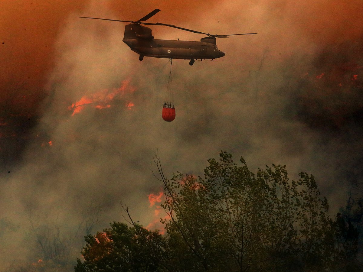 Συνεχίζει η φωτιά στον Έβρο- Στη Δαδιά εντοπίζεται το πιο ενεργό μέτωπο στην Ελλάδα Συνεχίζει η φωτιά στον Έβρο- Στη Δαδιά εντοπίζεται το πιο ενεργό μέτωπο στην Ελλάδα
