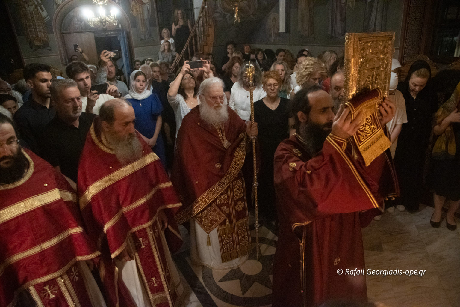 Πόρτο Λάγος: Με κατάνυξη γιορτάστηκε η Κοίμηση της Θεοτόκου στο Βατοπαιδινό Μετόχι (φωτος)