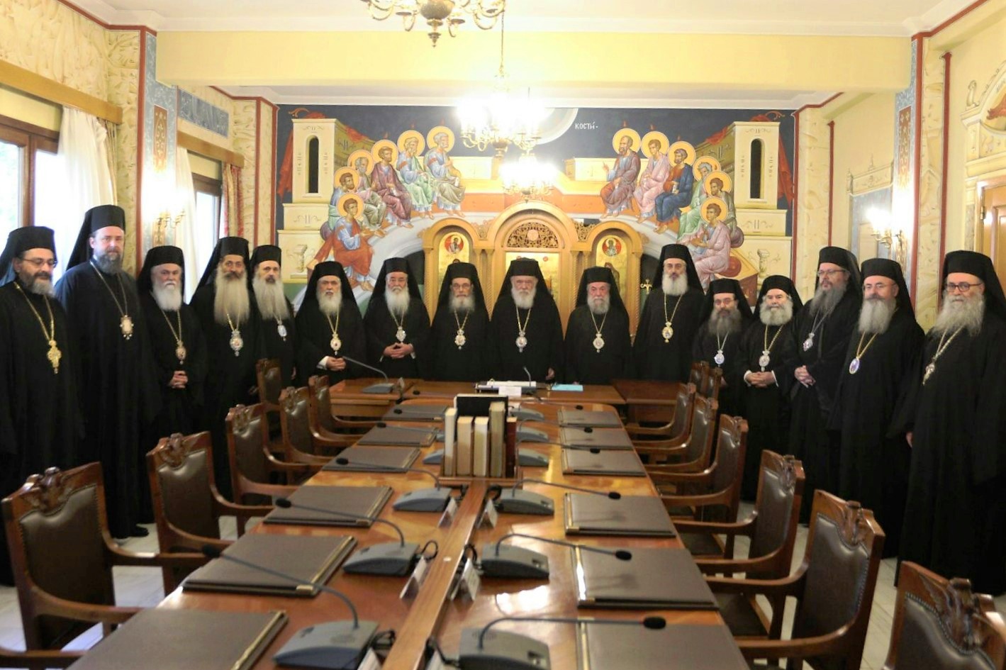 Η ΙΕΡΑ ΣΥΝΟΔΟΣ ΤΗΣ ΕΚΚΛΗΣΙΑΣ ΤΗΣ ΕΛΛΑΔΟΣ ΓΙΑ ΤΙΣ ΚΑΤΑΣΤΡΟΦΙΚΕΣ ΠΥΡΚΑΪΕΣ ΣΤΗ ΡΟΔΟΠΗ Η ΙΕΡΑ ΣΥΝΟΔΟΣ ΤΗΣ ΕΚΚΛΗΣΙΑΣ ΤΗΣ ΕΛΛΑΔΟΣ ΓΙΑ ΤΙΣ ΚΑΤΑΣΤΡΟΦΙΚΕΣ ΠΥΡΚΑΪΕΣ ΣΤΗ ΡΟΔΟΠΗ