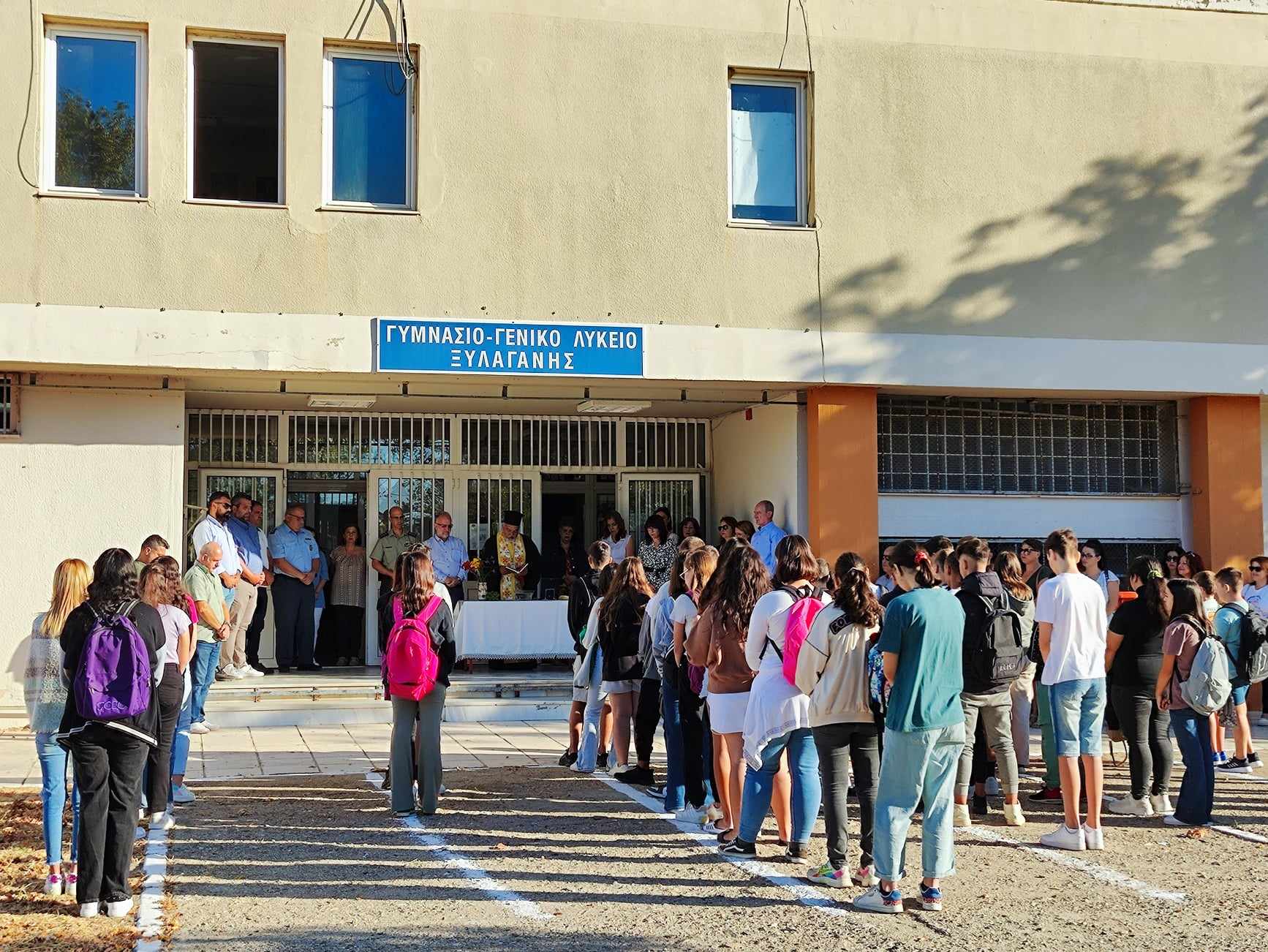 Η τελετή του Αγιασμού στα σχολεία του Δήμου Μαρωνείας Σαπών Η τελετή του Αγιασμού στα σχολεία του Δήμου Μαρωνείας Σαπών