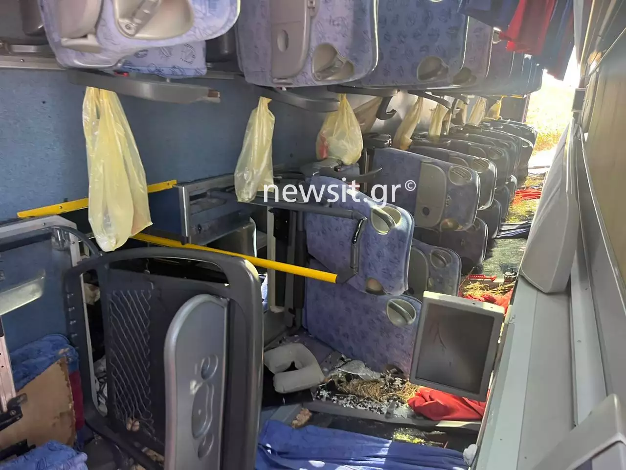 Τροχαίο δυστύχημα στην Εθνική Οδό κοντά στους Ευζώνους
