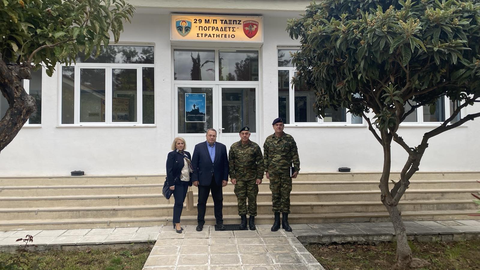 O Ευριπίδης Στυλιανίδης συναντήθηκε με τους Ταξίαρχους της Κομοτηνής, ως μέλος της επιτροπής Εθνικής Άμυνας της Βουλής