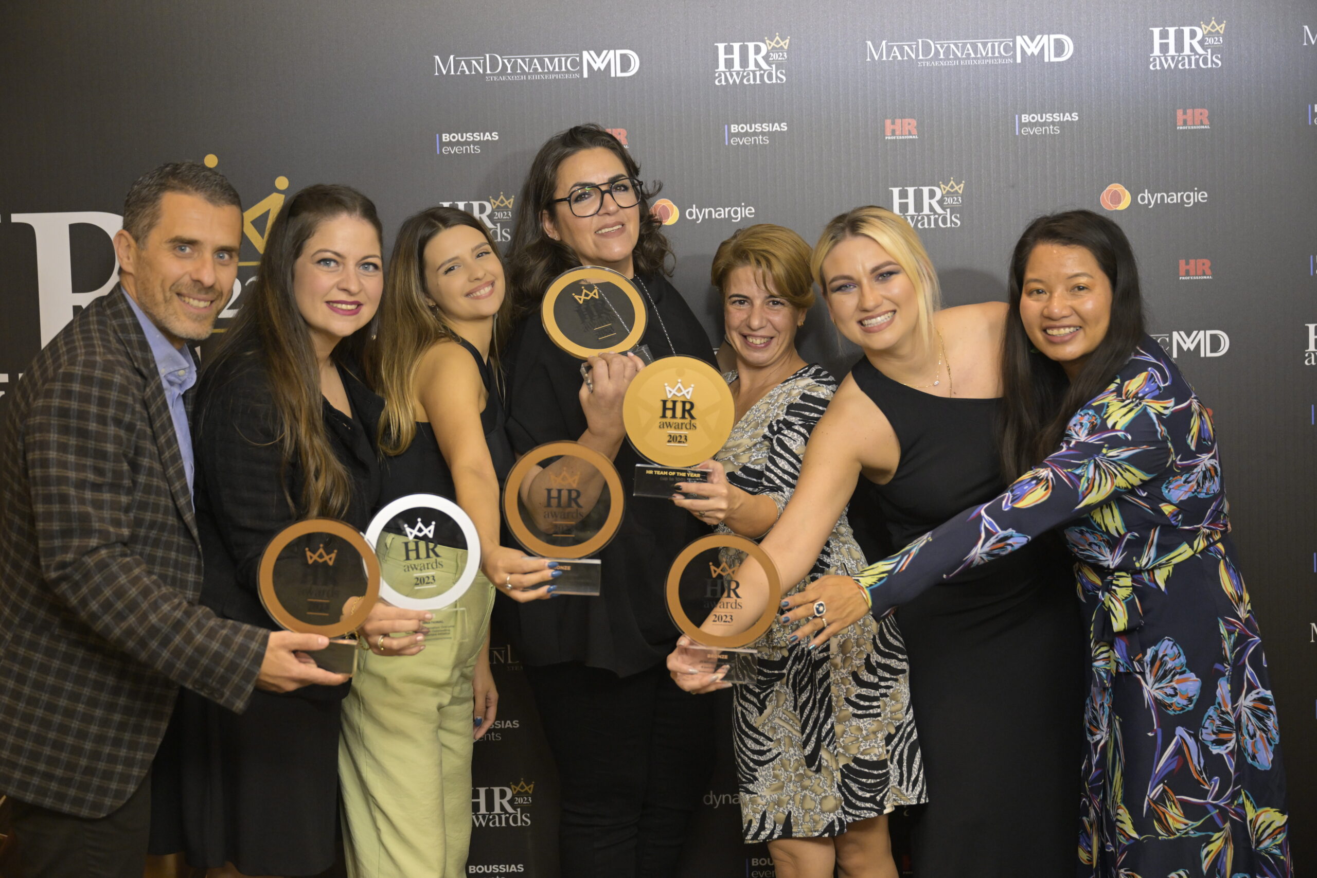 Κορυφαία διάκριση με 5 βραβεία στα HR Awards 2023 : «HR Team of the Year», η ομάδα της JTI Hellas