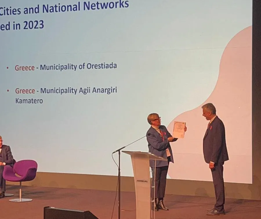 Ο Δήμος Ορεστιάδας πήρε πιστοποίηση ως EUROPEAN HEALTHY CITY από τον Π.Ο.Υ. Ο Δήμος Ορεστιάδας πήρε πιστοποίηση ως EUROPEAN HEALTHY CITY από τον Π.Ο.Υ.