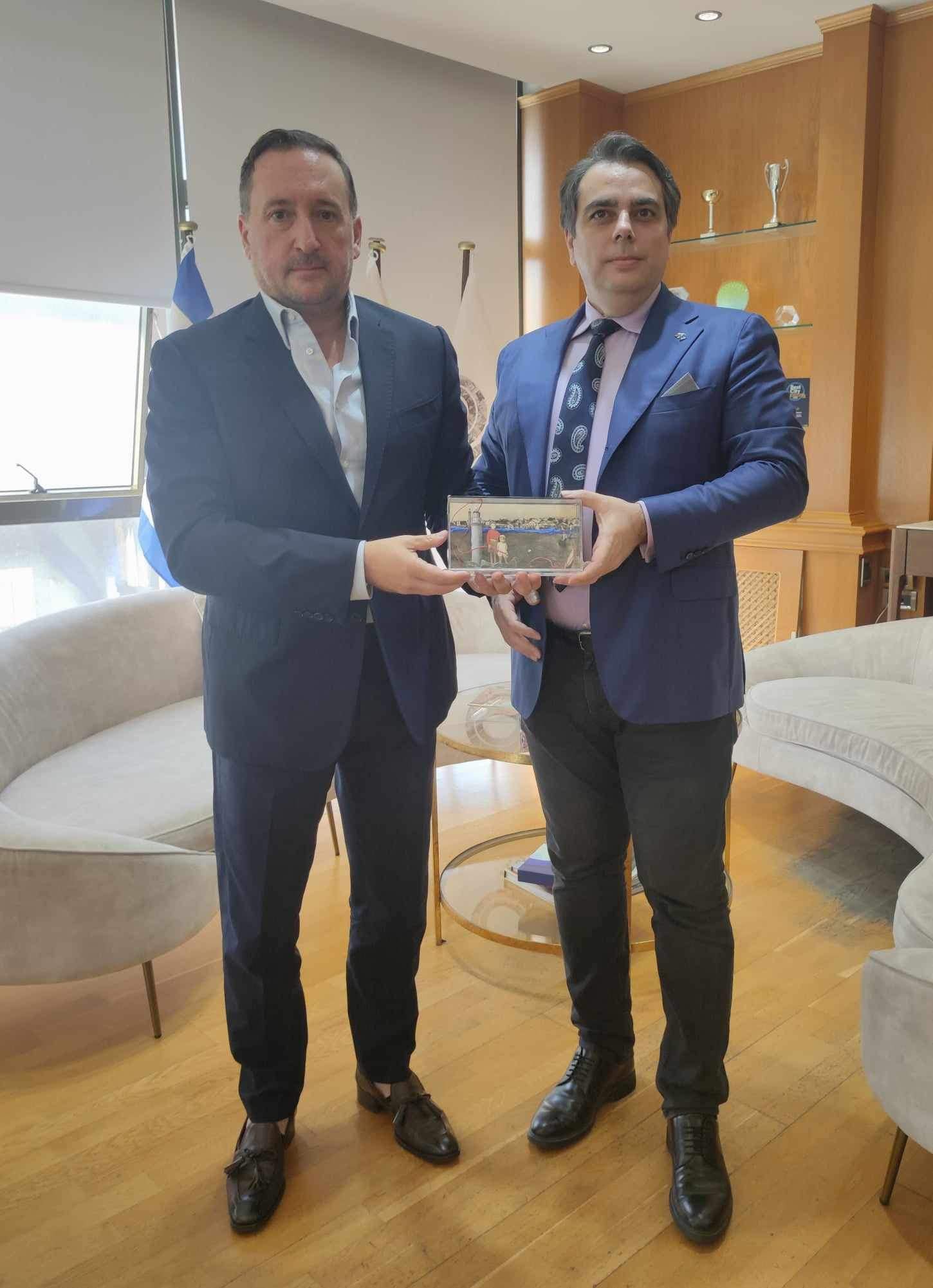Ο Γιάννης Ζαμπούκης συναντήθηκε με τον Υπουργό Οικονομικών της Βουλγαρίας Ο Γιάννης Ζαμπούκης συναντήθηκε με τον Υπουργό Οικονομικών της Βουλγαρίας