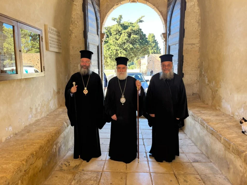 Την Ιερά Μητρόπολη Ρεθύμνης επισκέφτηκε ο Μητροπολίτης Ξάνθης Την Ιερά Μητρόπολη Ρεθύμνης επισκέφτηκε ο Μητροπολίτης Ξάνθης