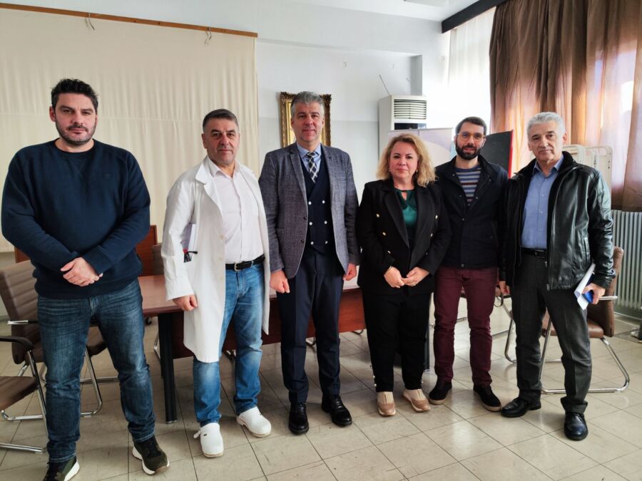 Συνάντηση των Ενώσεων Νοσοκομειακών Γιατρών της ΠΑΜΘ  με τον νέο Περιφερειάρχη ΑΜΘ, Χριστόδουλο Τοψίδη