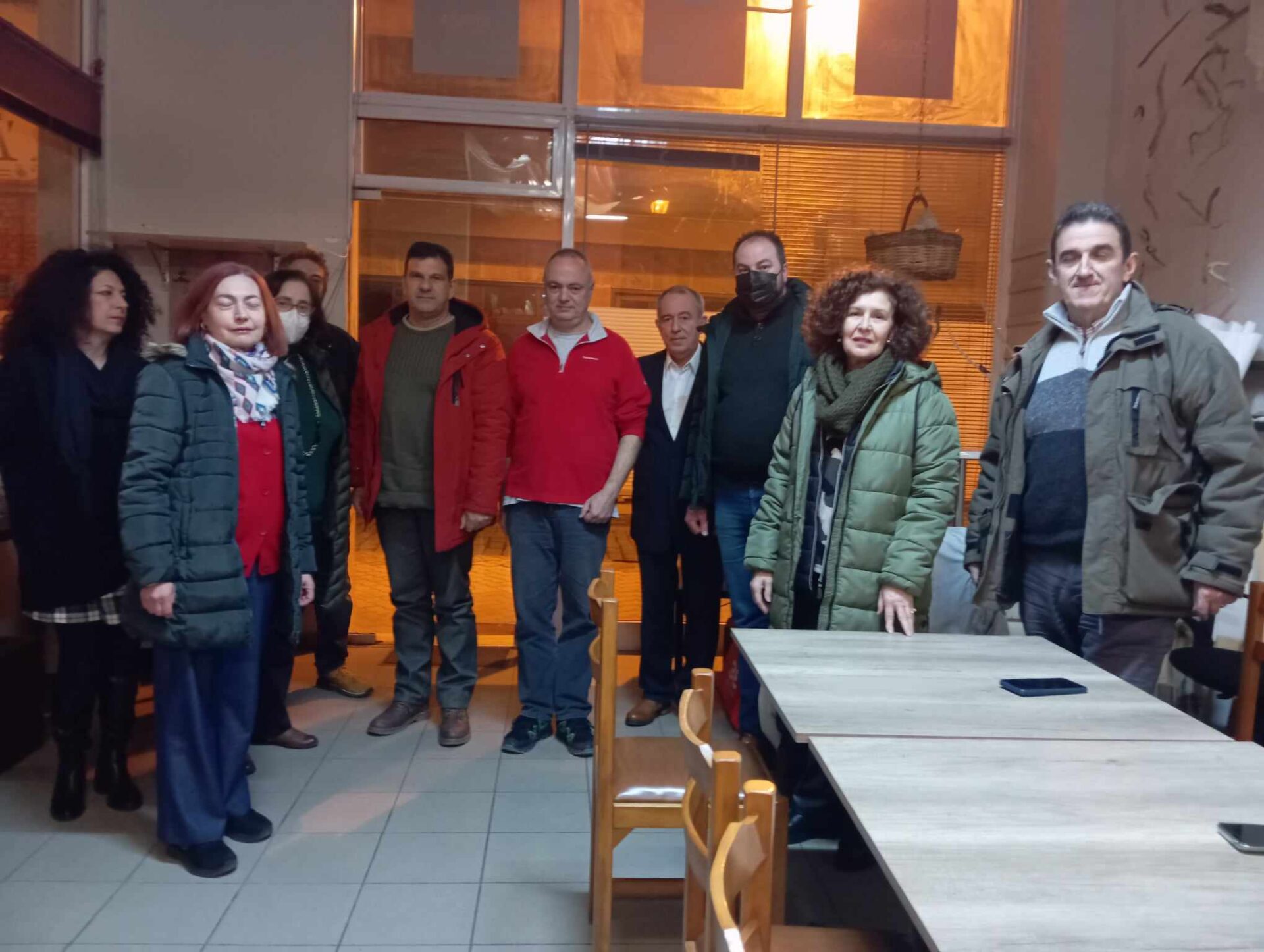 Συνάντηση της Νομαρχιακής Επιτροπής του ΣΥΡΙΖΑ Ροδόπης με τον πρόεδρο εργαζομένων στην ΔΕΥΑΚομοτηνής Συνάντηση της Νομαρχιακής Επιτροπής του ΣΥΡΙΖΑ Ροδόπης με τον πρόεδρο εργαζομένων στην ΔΕΥΑΚομοτηνής