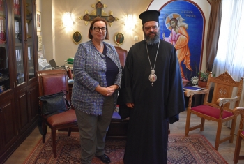 Η Πρέσβειρα της Ολλανδίας επισκέφτηκε το Μητροπολίτη Μαρωνείας και Κομοτηνής Η Πρέσβειρα της Ολλανδίας επισκέφτηκε το Μητροπολίτη Μαρωνείας και Κομοτηνής