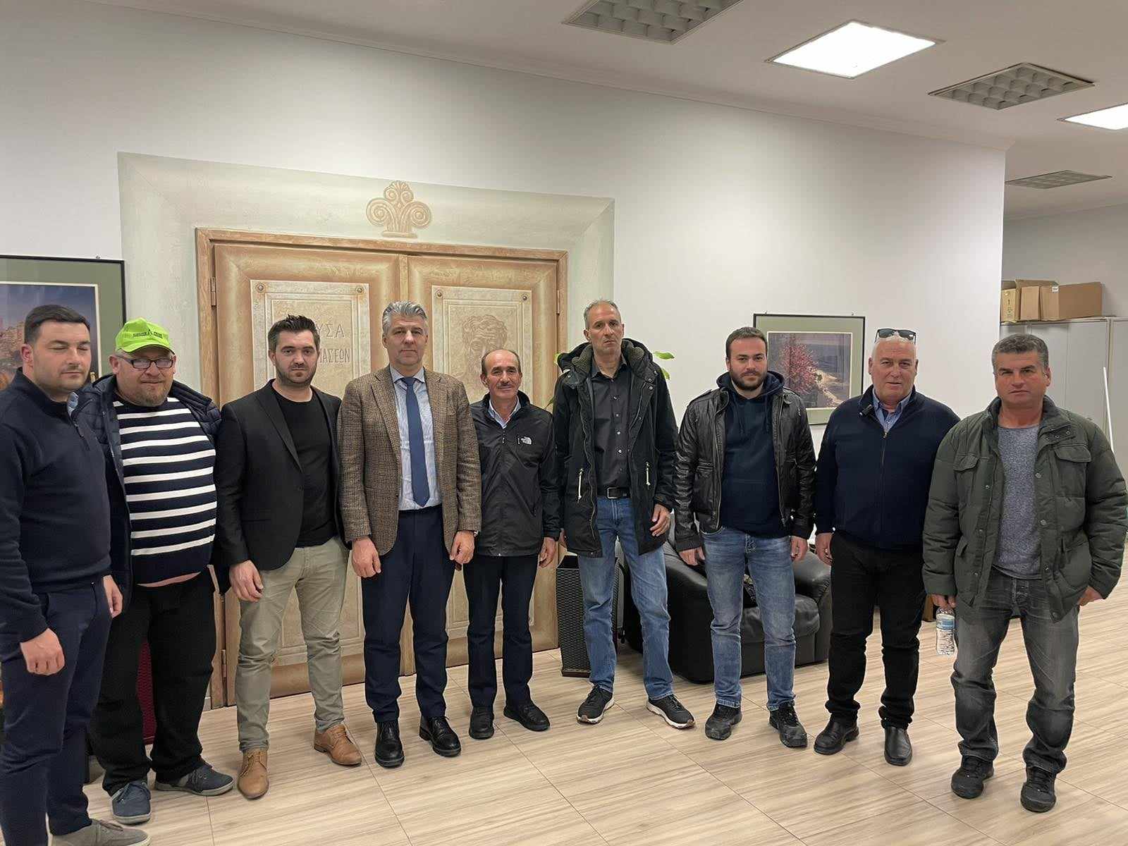 Ο Χριστόδουλος Τοψίδης συναντήθηκε με εκπροσώπους Αγροτικών και Κτηνοτροφικών Συλλόγων Ο Χριστόδουλος Τοψίδης συναντήθηκε με εκπροσώπους Αγροτικών και Κτηνοτροφικών Συλλόγων