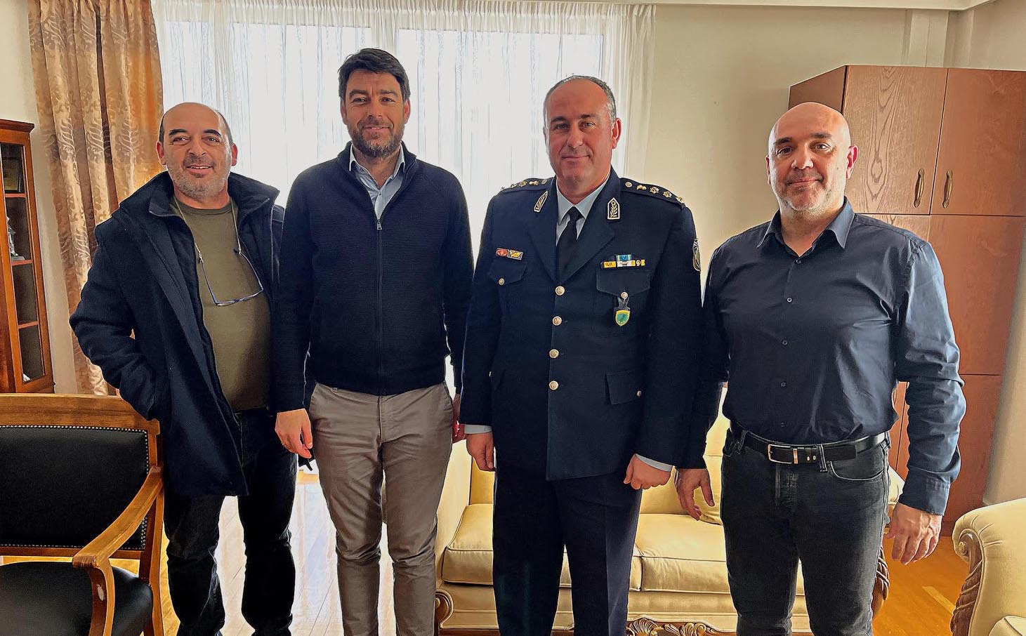Συνάντηση Αστυνομικού Διευθυντή με τον Δήμαρχο Ξάνθης Συνάντηση Αστυνομικού Διευθυντή με τον Δήμαρχο Ξάνθης