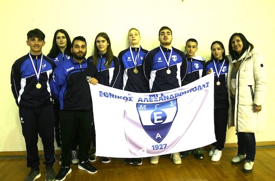 Έξι μετάλλια για τον Εθνικό Αλεξανδρούπολης στο πανελλήνιο Όπεν εφήβων Έξι μετάλλια για τον Εθνικό Αλεξανδρούπολης στο πανελλήνιο Όπεν εφήβων