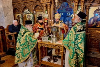 Η Εορτή του Αγίου Τρύφωνος στη Μητρόπολη Μαρωνείας Η Εορτή του Αγίου Τρύφωνος στη Μητρόπολη Μαρωνείας