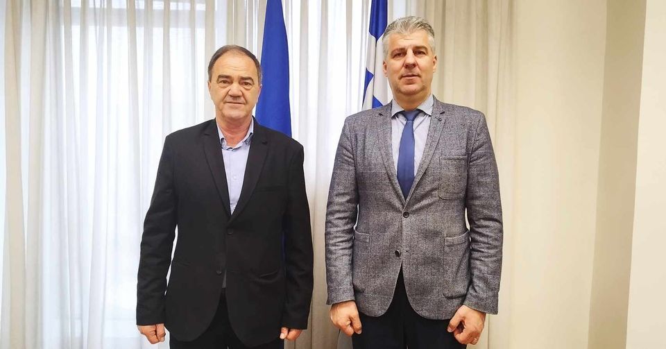 Ο Περιφερειάρχης ΑΜ-Θ συναντήθηκε με το Δήμαρχο Μαρωνείας Σαπών Απόστολο Ιωάννου Ο Περιφερειάρχης ΑΜ-Θ συναντήθηκε με το Δήμαρχο Μαρωνείας Σαπών Απόστολο Ιωάννου