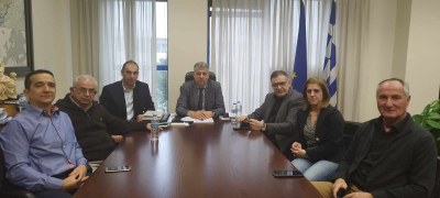 Συνάντηση του Περιφερειάρχη ΑΜΘ με αντιπροσωπεία του ΣΕΓΑΣ Συνάντηση του Περιφερειάρχη ΑΜΘ με αντιπροσωπεία του ΣΕΓΑΣ