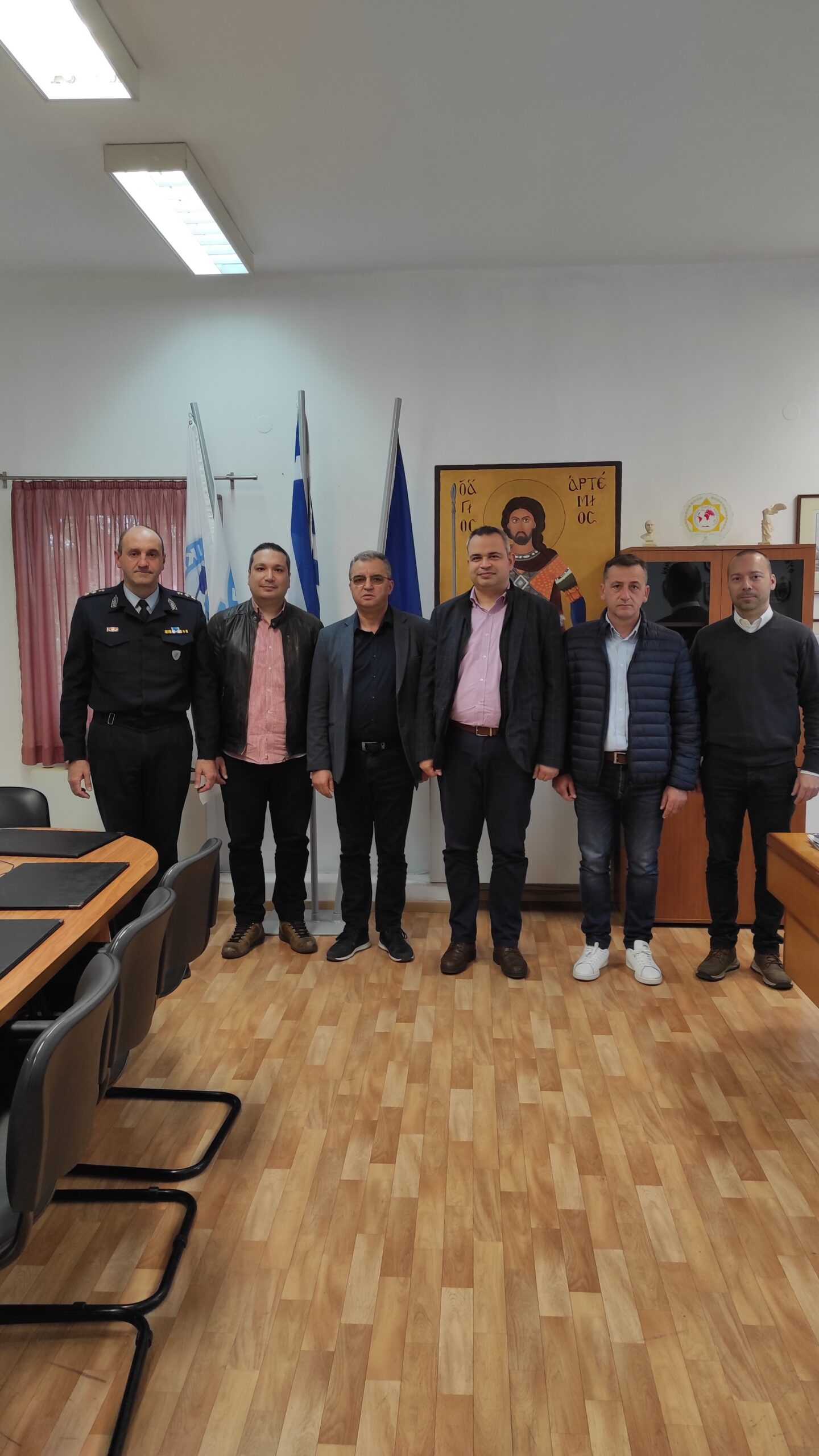 Η Ένωση Αξιωματικών ΕΛ.ΑΣ. ΑΜΘ πραγματοποίησε θεσμικές συναντήσεις στη Διεύθυνση Αστυνομίας Ροδόπης και τη Σχολή Αστυφυλάκων (φωτος) Η Ένωση Αξιωματικών ΕΛ.ΑΣ. ΑΜΘ πραγματοποίησε θεσμικές συναντήσεις στη Διεύθυνση Αστυνομίας Ροδόπης και τη Σχολή Αστυφυλάκων (φωτος)