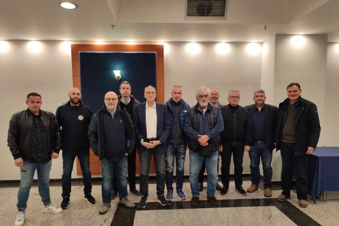 Στην Ξάνθη ο πρόεδρος της ΕΟΚ Βαγγέλης Λιόλιος συναντήθηκε με εκπροσώπους σωματείων της Θράκης