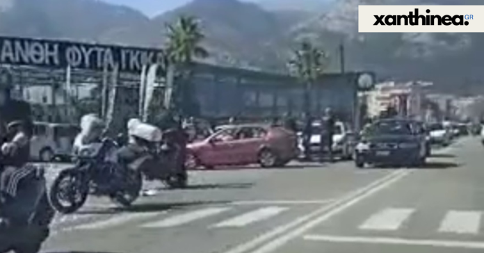 Ξάνθη: ΙΧ συγκρούστηκε με αυτοκίνητο στην είσοδο της πόλης