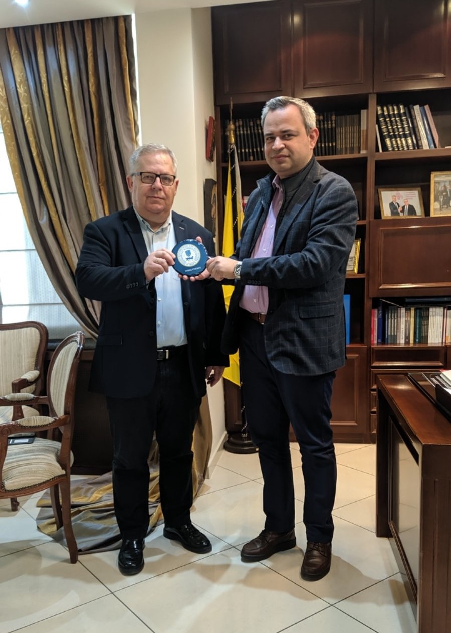 Θεσμική συνάντηση Προέδρου ΕΑΑΜΘ με τον Αντιπεριφερειάρχη Καβάλας Θεσμική συνάντηση Προέδρου ΕΑΑΜΘ με τον Αντιπεριφερειάρχη Καβάλας