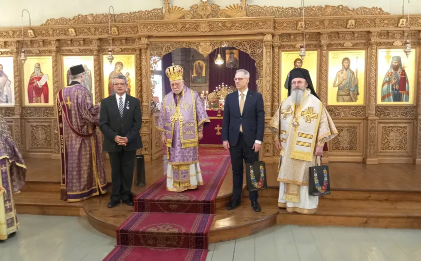 Η Ορθόδοξη Εκκλησία της Εσθονίας τίμησε τον Εμμανουήλ Βαρβούνη Η Ορθόδοξη Εκκλησία της Εσθονίας τίμησε τον Εμμανουήλ Βαρβούνη