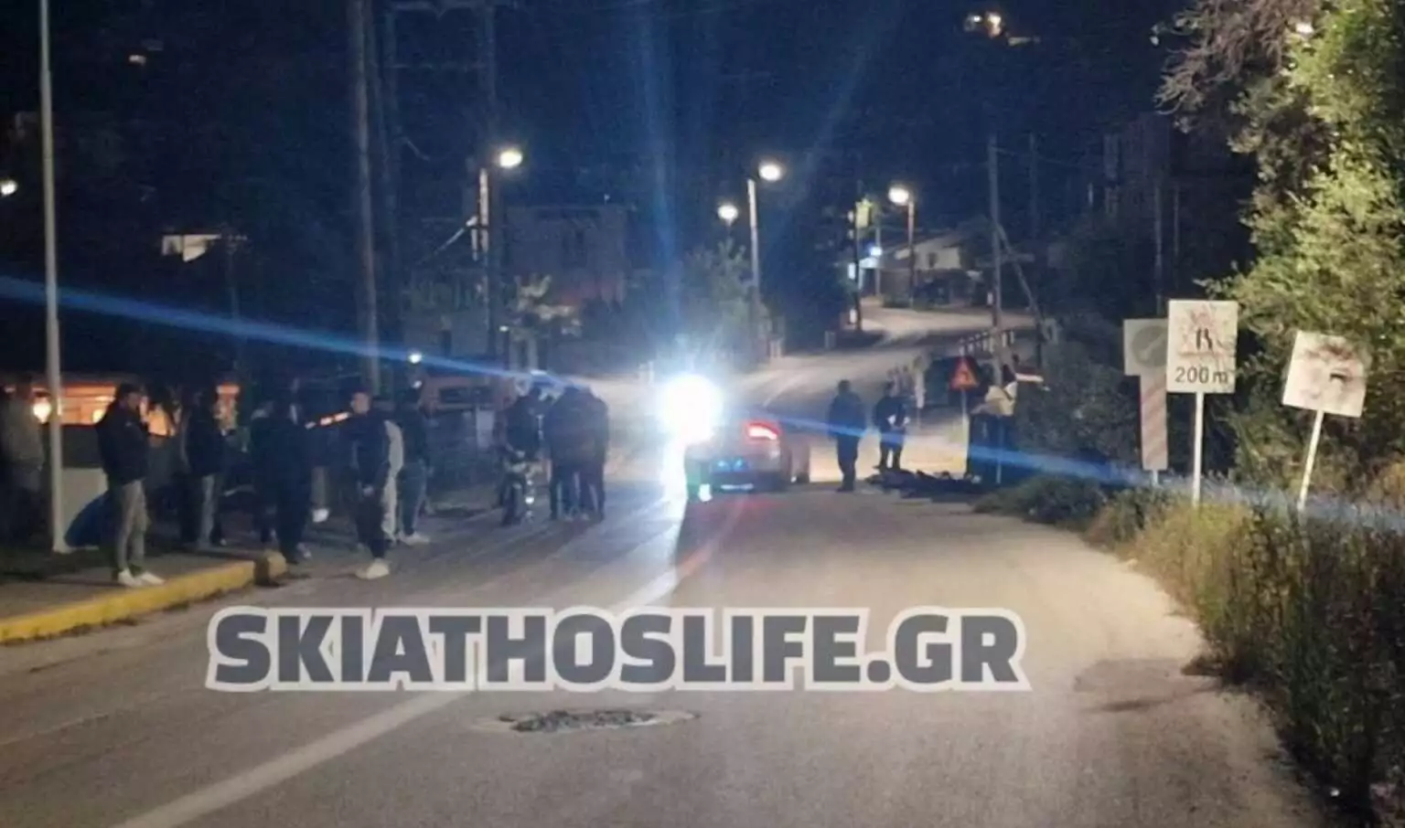 Σκιάθος: Νεκρός 17χρονος σε τροχαίο με μηχανή Σκιάθος: Νεκρός 17χρονος σε τροχαίο με μηχανή