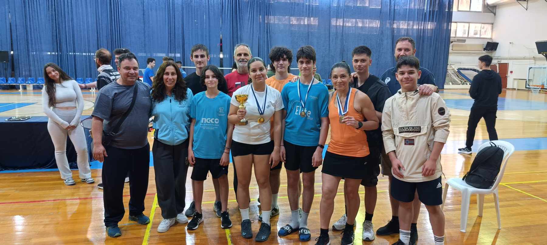 Επιτυχίες με πολλά μετάλλια για το Μπάτμιντον του Αθλητικού Συλλόγου “ΔΗΜΟΚΡΙΤΕΙΟ” (φωτος) Επιτυχίες με πολλά μετάλλια για το Μπάτμιντον του Αθλητικού Συλλόγου “ΔΗΜΟΚΡΙΤΕΙΟ” (φωτος)