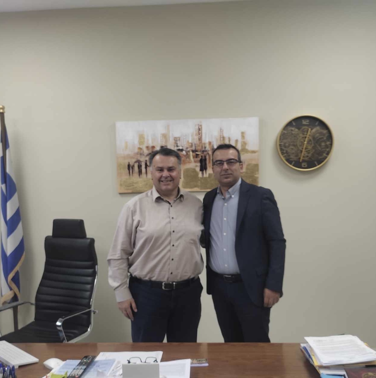 Ο υποψήφιος Ευρωβουλευτής της ΝΔ Ιωάννης Βεζυργιαννίδης επισκέφτηκε τους Δήμους Τοπείρου και Αβδήρων Ο υποψήφιος Ευρωβουλευτής της ΝΔ Ιωάννης Βεζυργιαννίδης επισκέφτηκε τους Δήμους Τοπείρου και Αβδήρων