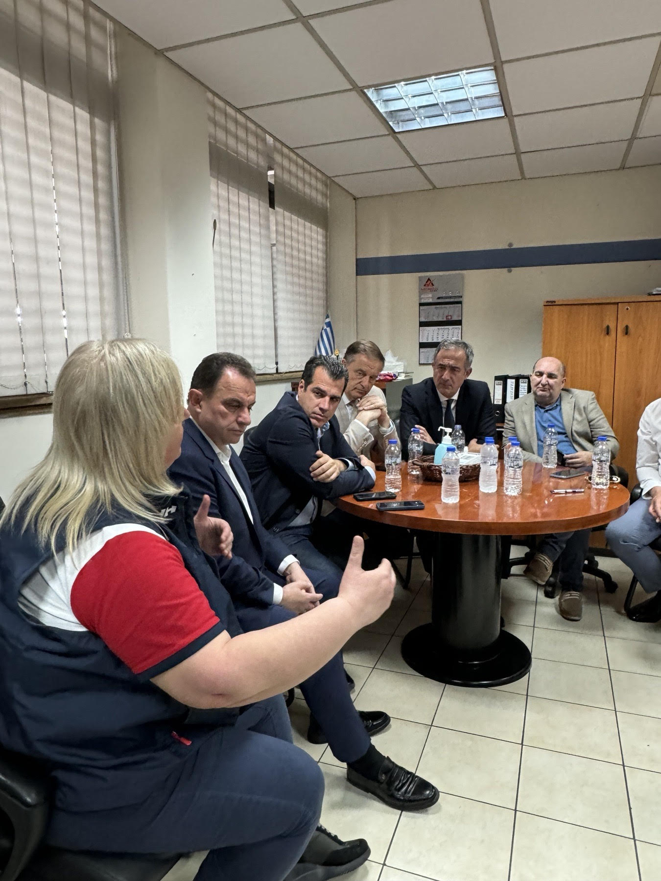 Επίσκεψη υφυπουργού ΥΜΑΘ Στάθη Κωνσταντινίδη, στους συνοριακούς σταθμούς Προμαχώνα και Ευζώνων Επίσκεψη υφυπουργού ΥΜΑΘ Στάθη Κωνσταντινίδη, στους συνοριακούς σταθμούς Προμαχώνα και Ευζώνων