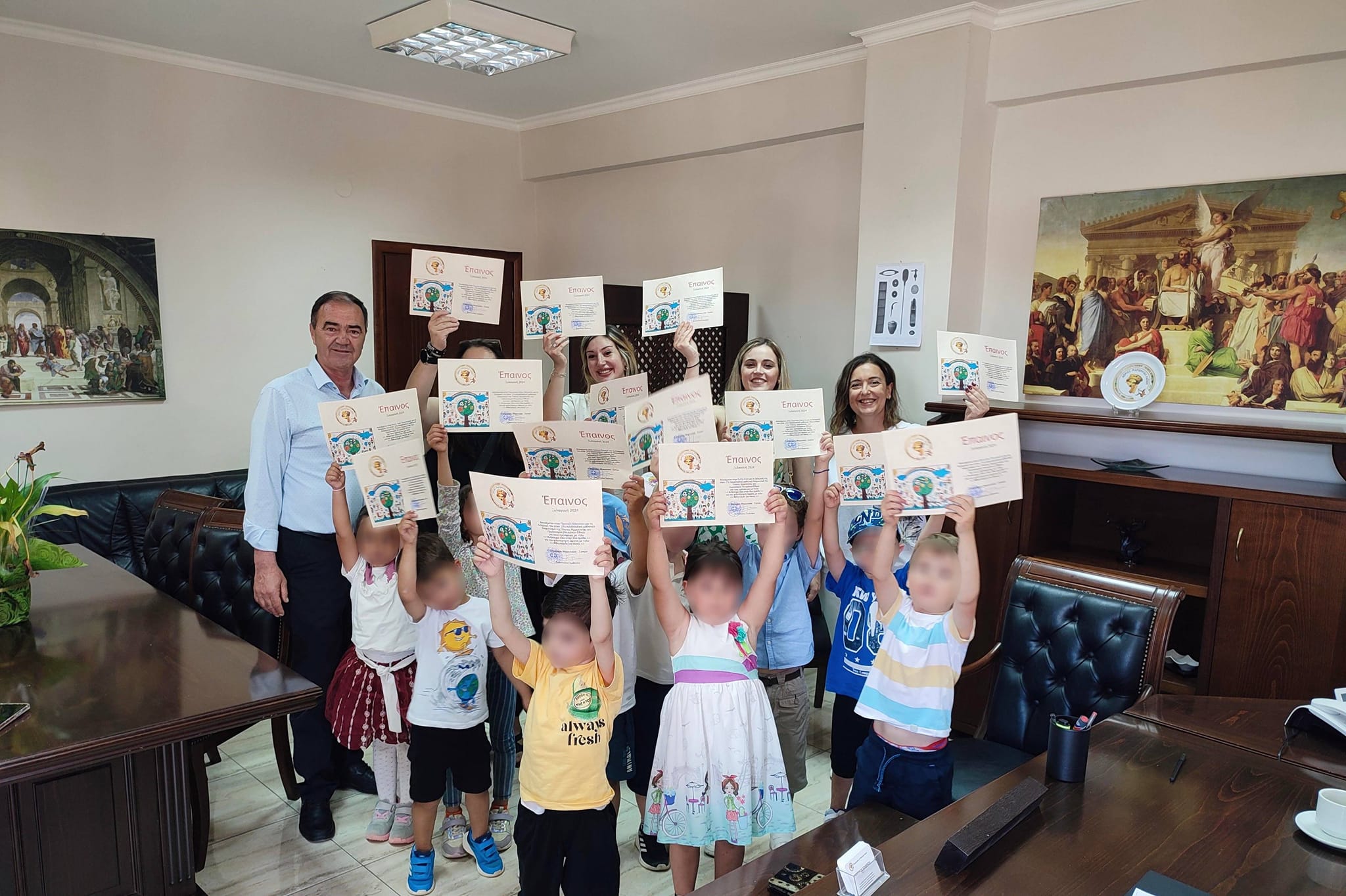 Πανελλήνια διάκριση για το νηπιαγωγείο Ξυλαγανής Πανελλήνια διάκριση για το νηπιαγωγείο Ξυλαγανής