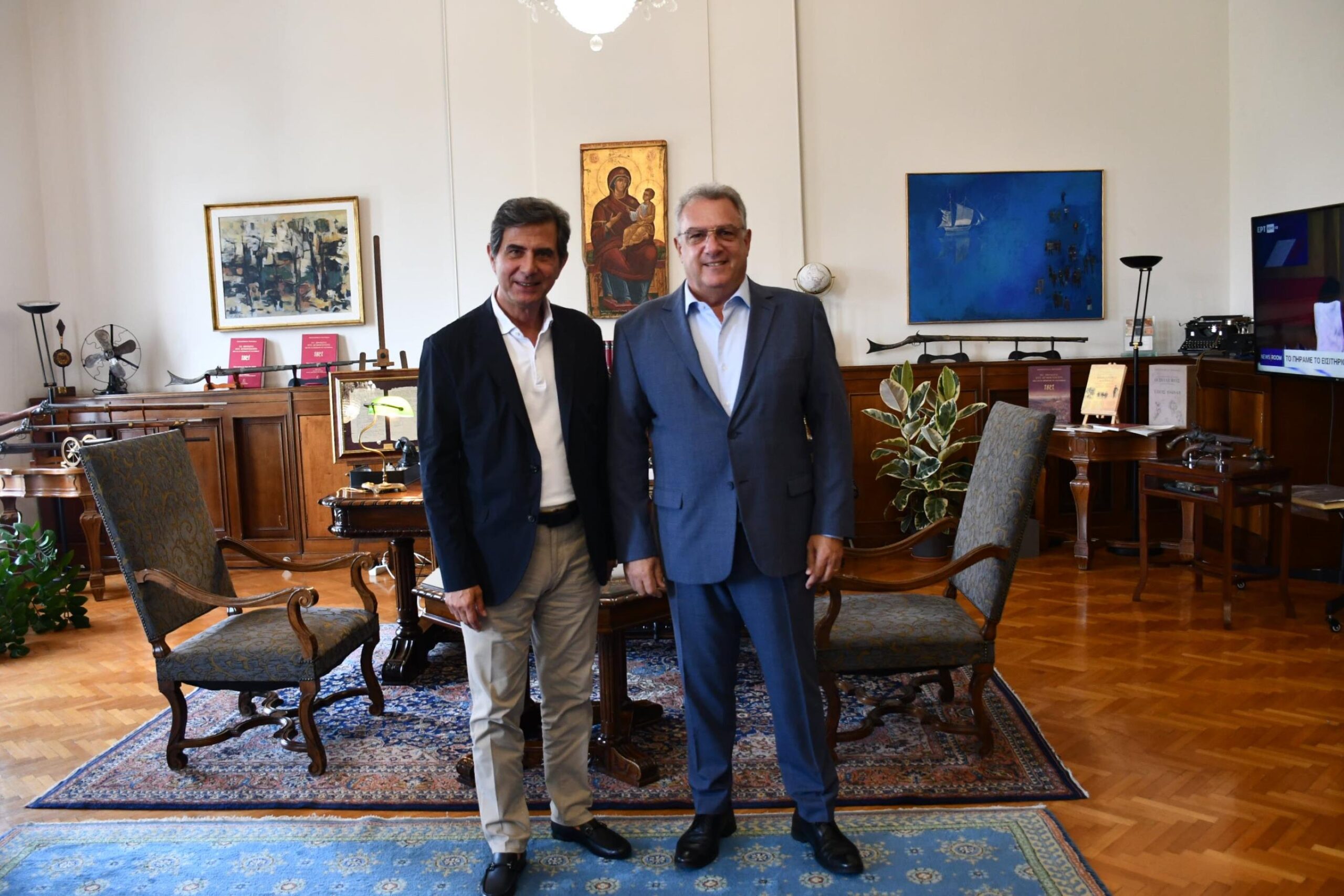 Στενή συνεργασία του ΥΜΑΘ με ΣΕΒΕ και ΒΕΘ για την τόνωση της επιχειρηματικότητας Στενή συνεργασία του ΥΜΑΘ με ΣΕΒΕ και ΒΕΘ για την τόνωση της επιχειρηματικότητας