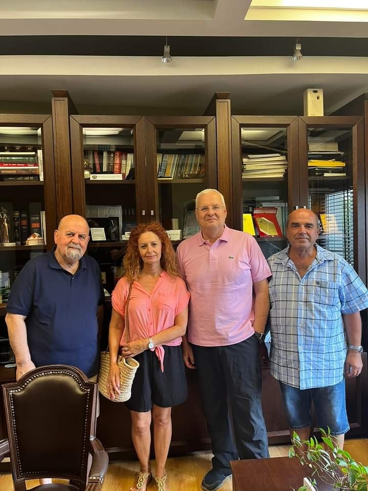 Συνάντηση Ιλχάν Αχμέτ με Οικολογική Ομάδα Ροδόπης Συνάντηση Ιλχάν Αχμέτ με Οικολογική Ομάδα Ροδόπης