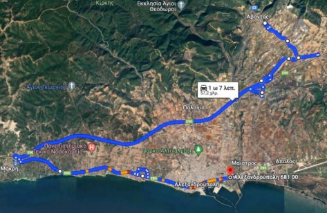 Ειδικές μεταφορές βαρέος εξοπλισμού από το λιμάνι της Αλεξανδρούπολης Ειδικές μεταφορές βαρέος εξοπλισμού από το λιμάνι της Αλεξανδρούπολης