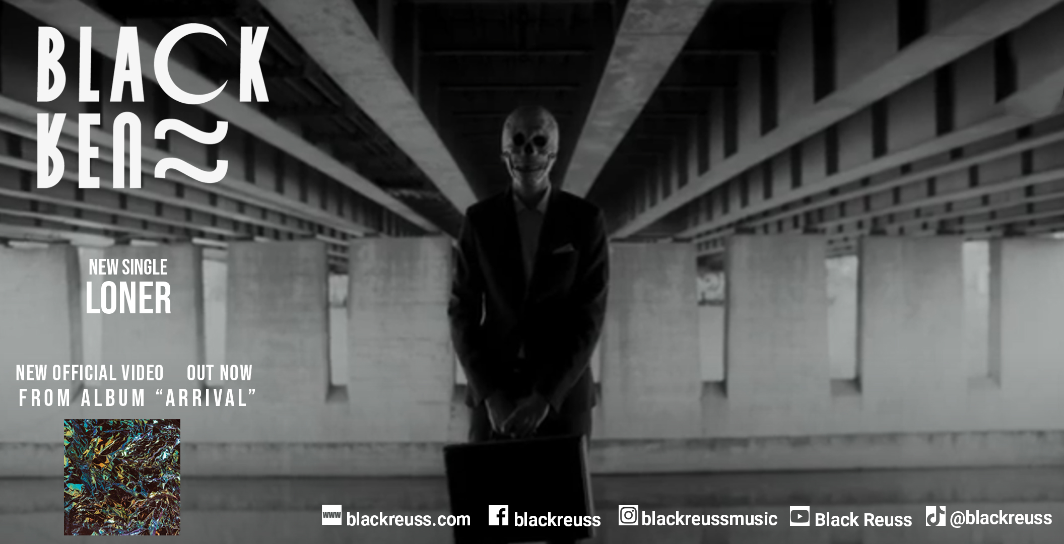 Οι BLACK REUSS παρουσιάζουν το single “Loner” από το άλμπουμ “Arrival” Οι BLACK REUSS παρουσιάζουν το single “Loner” από το άλμπουμ “Arrival”