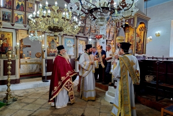 Η Μνήμη της Αποτομής της Κεφαλής του Τιμίου Ενδόξου Προδρόμου και Βαπτιστή στην Ι.Μ. Μαρωνείας και Κομοτηνής Η Μνήμη της Αποτομής της Κεφαλής του Τιμίου Ενδόξου Προδρόμου και Βαπτιστή στην Ι.Μ. Μαρωνείας και Κομοτηνής