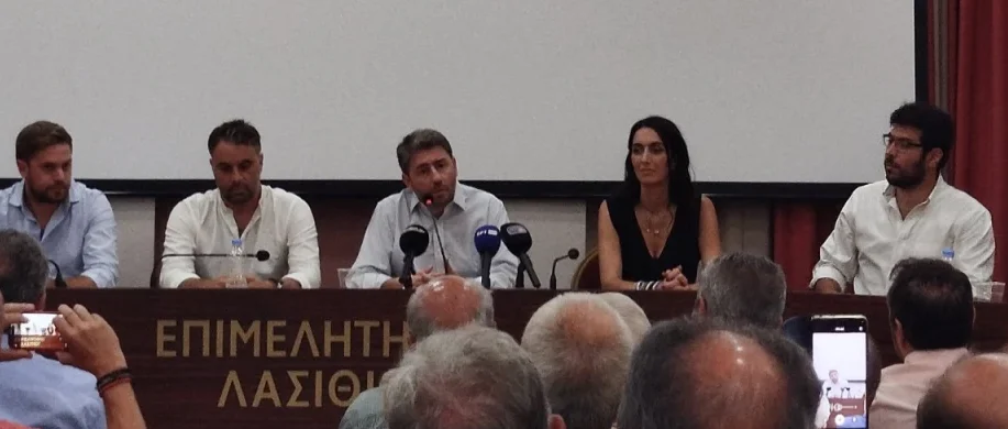 Νίκος Ανδρουλάκης: “Είμαστε έτοιμοι για το μεγάλο βήμα-Πήρα την απόφαση για εκλογές για να μη “συριζοποιηθεί” το ΠΑΣΟΚ” Νίκος Ανδρουλάκης: “Είμαστε έτοιμοι για το μεγάλο βήμα-Πήρα την απόφαση για εκλογές για να μη “συριζοποιηθεί” το ΠΑΣΟΚ”