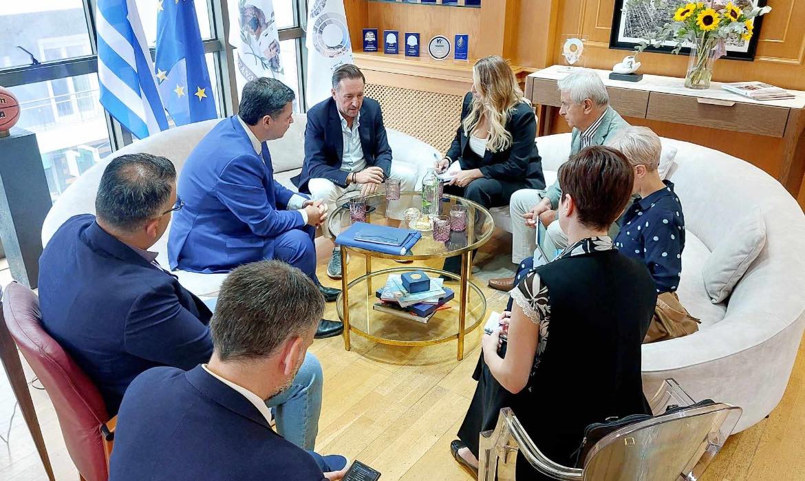 Συνάντηση εργασίας Γιάννη Ζαμπούκη με τον Υφυπουργό παρά τω Πρωθυπουργό Συνάντηση εργασίας Γιάννη Ζαμπούκη με τον Υφυπουργό παρά τω Πρωθυπουργό