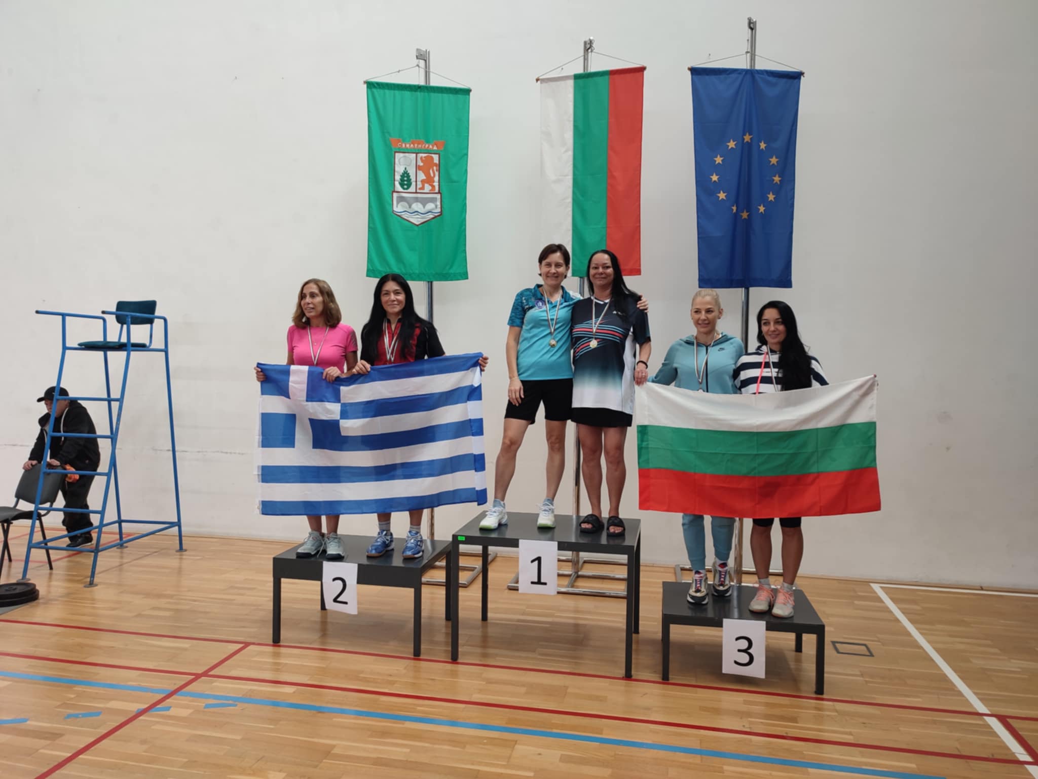 Α.Σ. Δημοκρίτειο Badminton: Κλήσεις για Εθνική Ομάδα – Μετάλλια για τους Βετεράνους σε Βαλκανικούς αγώνες! Α.Σ. Δημοκρίτειο Badminton: Κλήσεις για Εθνική Ομάδα – Μετάλλια για τους Βετεράνους σε Βαλκανικούς αγώνες!