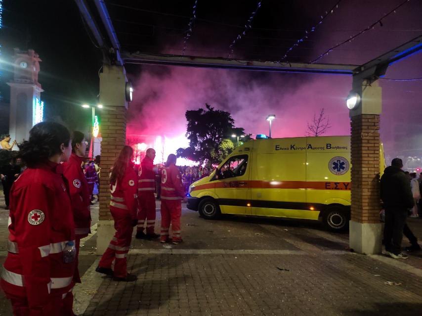 Αρκετά περιστατικά μέθης και μικροτραυματισμών στο Καρναβάλι της Ξάνθης Αρκετά περιστατικά μέθης και μικροτραυματισμών στο Καρναβάλι της Ξάνθης