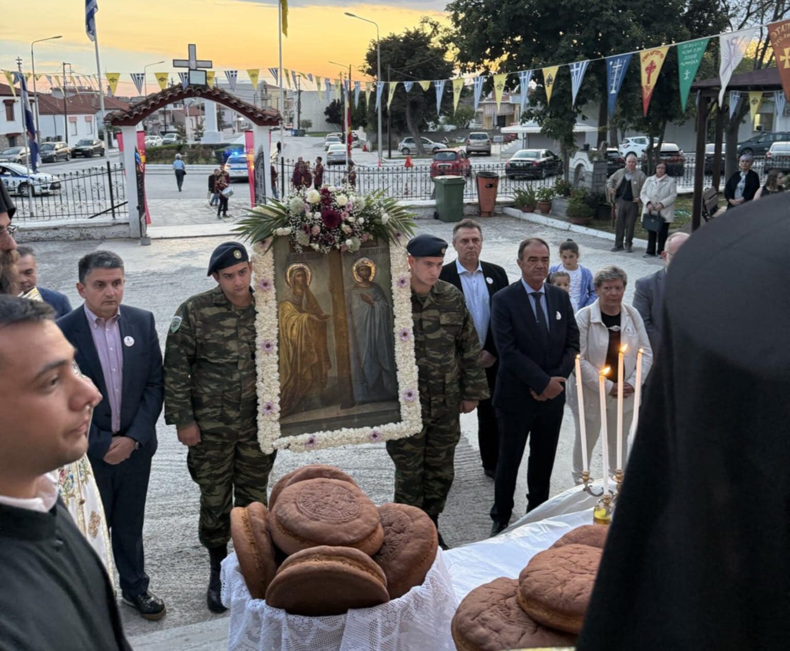 Οι Σάπες γιόρτασαν τους πολιούχους τους, Αγίους Κωνσταντίνο και Ελένη Οι Σάπες γιόρτασαν τους πολιούχους τους, Αγίους Κωνσταντίνο και Ελένη