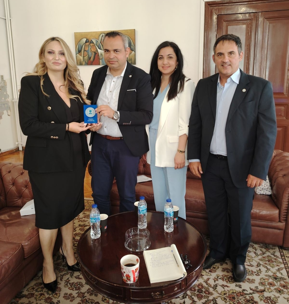 Εθιμοτυπικές-θεσμικές συναντήσεις αντιπροσωπείας της Ε.Α.Α.Μ.Θ. στην Θεσσαλονίκη Εθιμοτυπικές-θεσμικές συναντήσεις αντιπροσωπείας της Ε.Α.Α.Μ.Θ. στην Θεσσαλονίκη