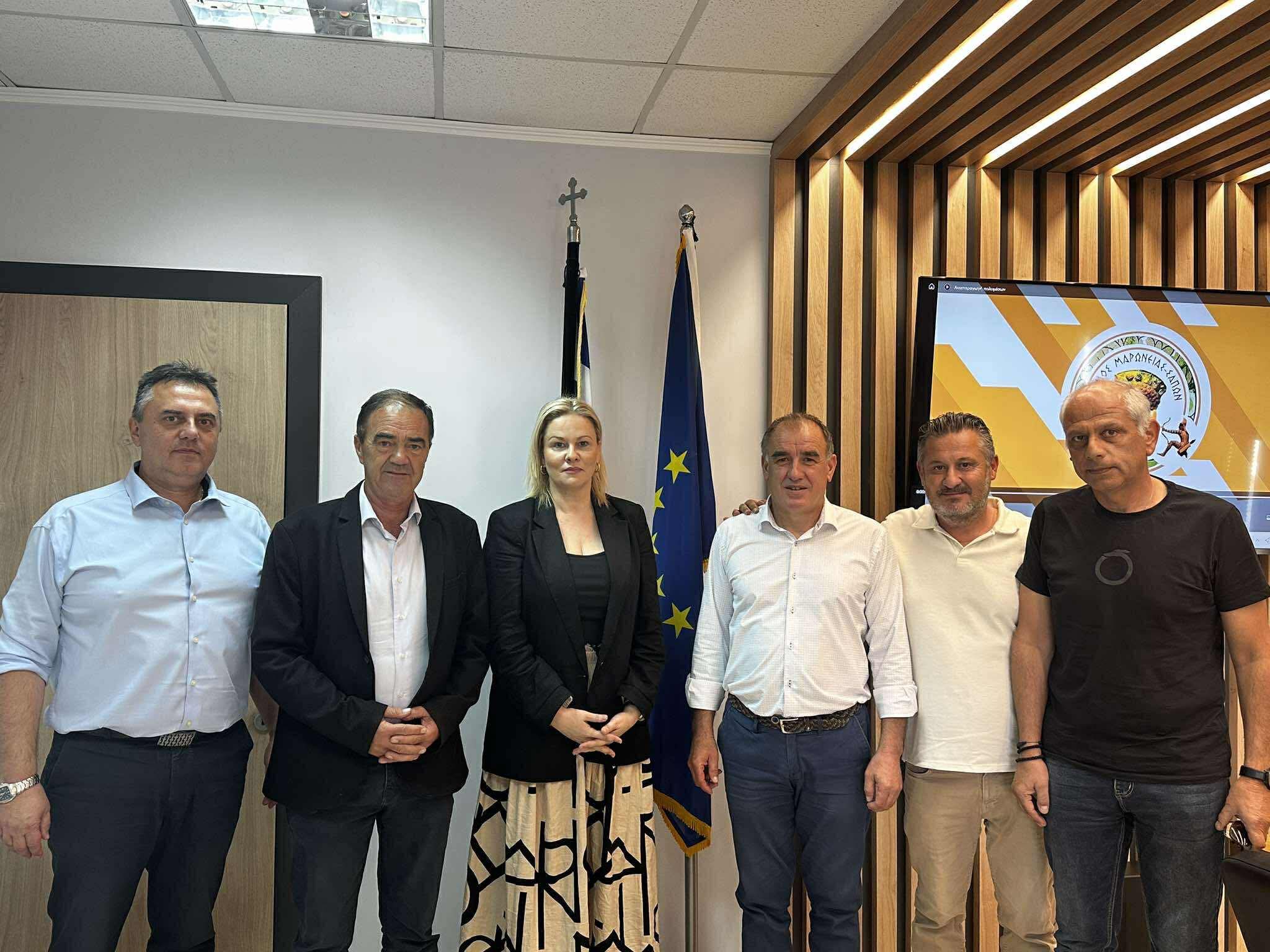 Επίσκεψη στις Σάπες της Γενικής Γραμματέως Τουριστικής Πολιτικής & Ανάπτυξης του Υπουργείου Τουρισμού Επίσκεψη στις Σάπες της Γενικής Γραμματέως Τουριστικής Πολιτικής & Ανάπτυξης του Υπουργείου Τουρισμού