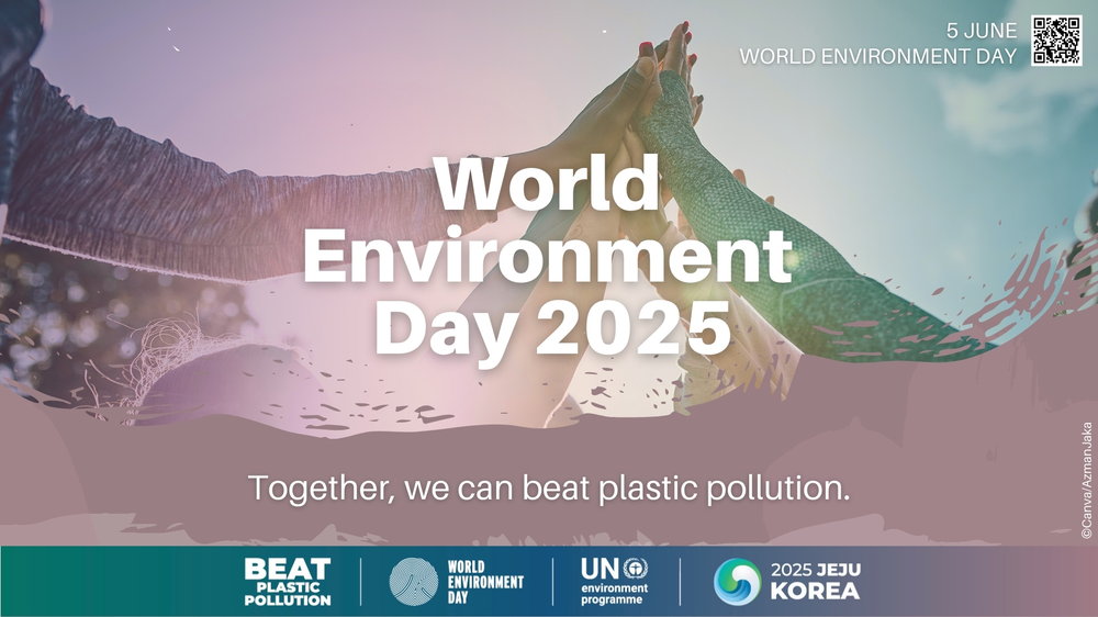 Παγκόσμια Ημέρα Περιβάλλοντος 2025 #BeatPlasticPollution – Αντιμετωπίστε την πλαστική ρύπανση Παγκόσμια Ημέρα Περιβάλλοντος 2025 #BeatPlasticPollution – Αντιμετωπίστε την πλαστική ρύπανση