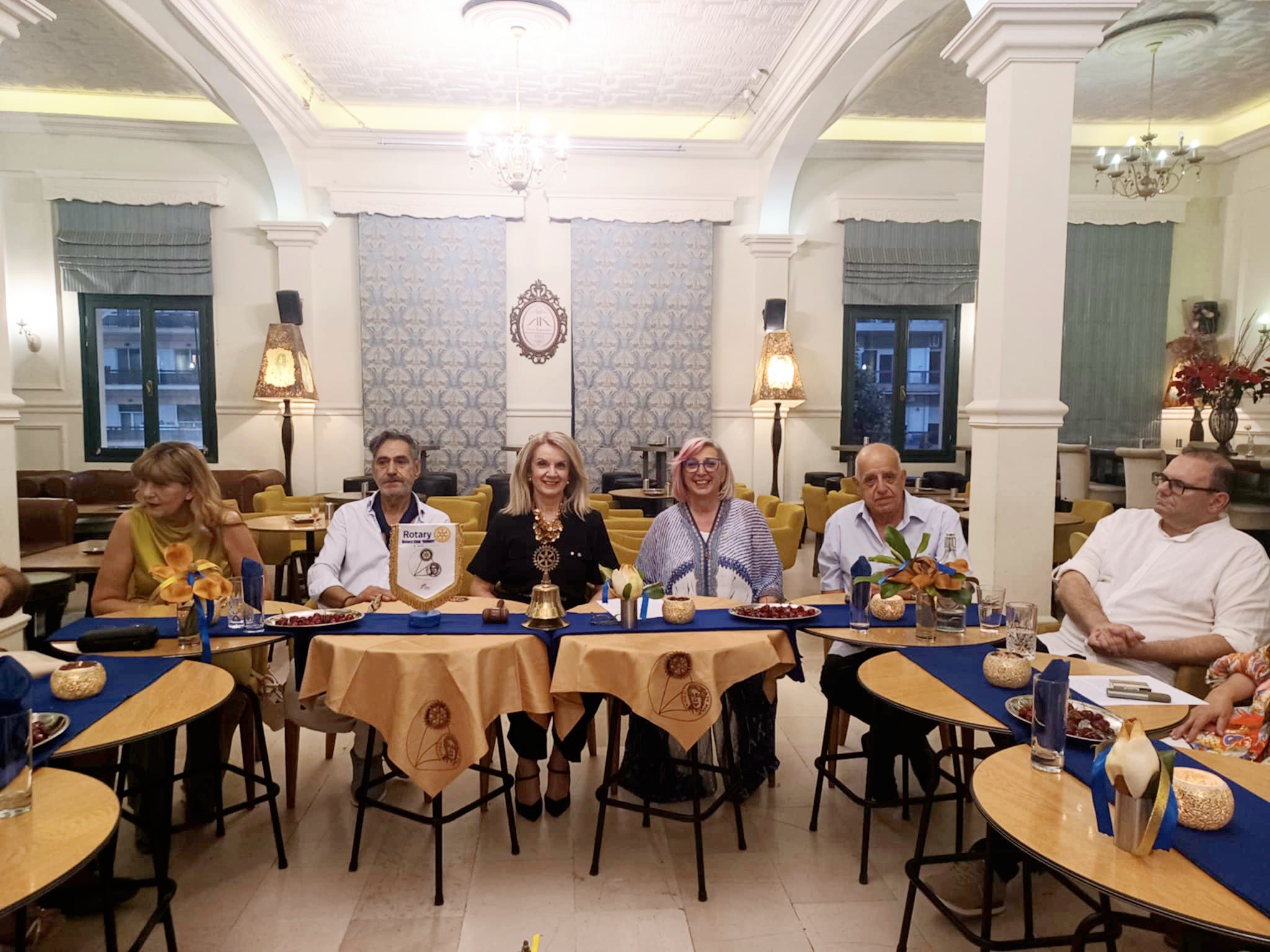 Εκδήλωση για την αλλαγή ηγεσίας στον Ροταριανό Όμιλο Κομοτηνής Εκδήλωση για την αλλαγή ηγεσίας στον Ροταριανό Όμιλο Κομοτηνής