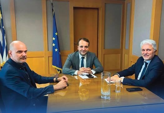 Υφ. Ψηφιακής Διακυβέρνησης Χρ. Δερμεντζόπουλος: “Η πρώτη μου συνάντηση ως υφυπουργός με την ηγεσία του ΔΠΘ” Υφ. Ψηφιακής Διακυβέρνησης Χρ. Δερμεντζόπουλος: “Η πρώτη μου συνάντηση ως υφυπουργός με την ηγεσία του ΔΠΘ”