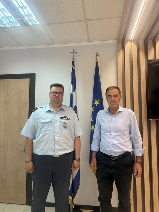 Σάπες: Συνάντηση Δημάρχου με τον Διοικητή του Α.Τ. Σαπών για την ενίσχυση της ασφάλειας και την αντιμετώπιση του ζητήματος των αδέσποτων Σάπες: Συνάντηση Δημάρχου με τον Διοικητή του Α.Τ. Σαπών για την ενίσχυση της ασφάλειας και την αντιμετώπιση του ζητήματος των αδέσποτων