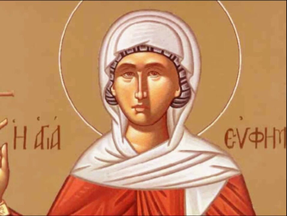 H Πανεύφημος Ευφημία εν κόλποις Φαναρίου- Το Οικουμενικό Πατριαρχείο πανηγυρίζει και τιμά την Αγία Ευφημία